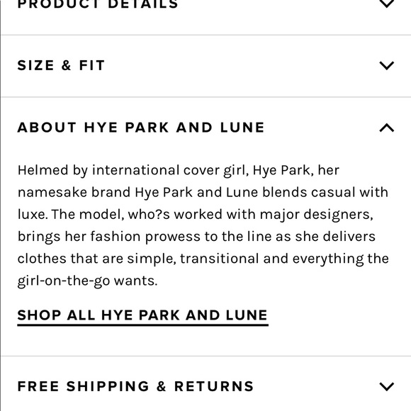 Hye Park & Lune dress NWT - Picture 8 of 9